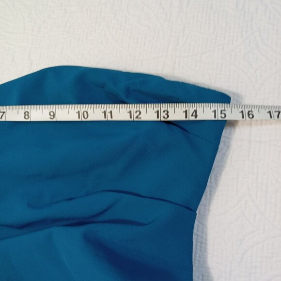 Nicole Miller Strapless Ruched Evening Gown Size 6 Womens - Picture 11 of 13